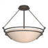 Hubbardton Forge Presidio Tryne Semi Flush Model: 124432-SKT-82-GG0020