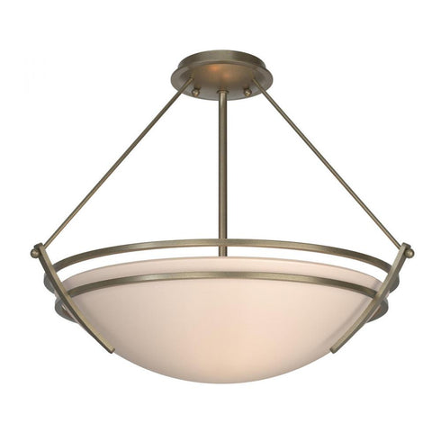 Hubbardton Forge Presidio Tryne Semi Flush Model: 124432-SKT-82-GG0020