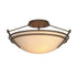 Hubbardton Forge Presidio Tryne Small Semi Flush Model: 124412-SKT-03-GG0047