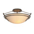 Hubbardton Forge Presidio Tryne Small Semi Flush Model: 124412-SKT-03-GG0047