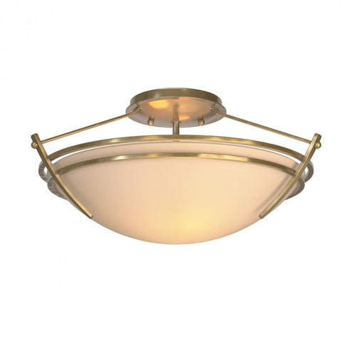 Hubbardton Forge Presidio Tryne Small Semi Flush Model: 124412-SKT-86-GG0047