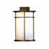 Hubbardton Forge Province Large Outdoor Sconce in Coastal Oil Rubbed Bronze Finish Model: 305655-SKT-14-GG0387