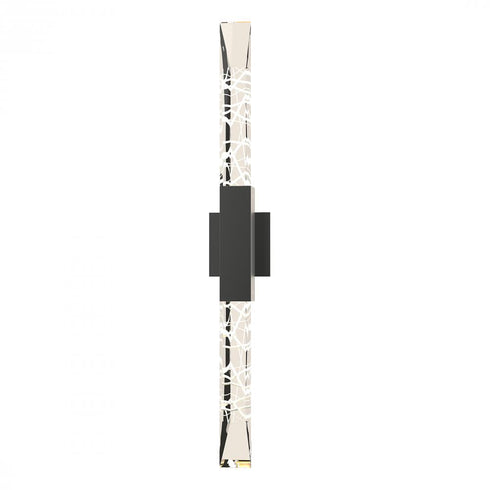 Hubbardton Forge Refraction Large Outdoor Sconce in Coastal Oil Rubbed Bronze Finish Model: 302623-SKT-14-ZM0618