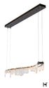 Hubbardton Forge Riverbed LED Pendant in Oil Rubbed Bronze Finish Model: 139980-LED-STND-14-ZM0846