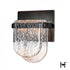 Hubbardton Forge Riverbed LED Sconce ink Finish Model: 209980-LED-89-ZM0842