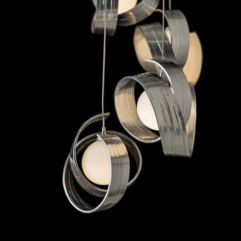 Hubbardton Forge Riza 5 Light Pendant Model: 131129-SKT-STND-02-GG0711