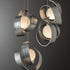 Hubbardton Forge Riza 5 Light Pendant Model: 131129-SKT-STND-02-GG0711