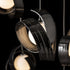 Hubbardton Forge Riza 9 Light Pendant Model: 131099-SKT-LONG-14-GG0711