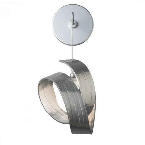 Hubbardton Forge Riza Low Voltage Sconce in White Finish Model: 201353-SKT-02-GG0711