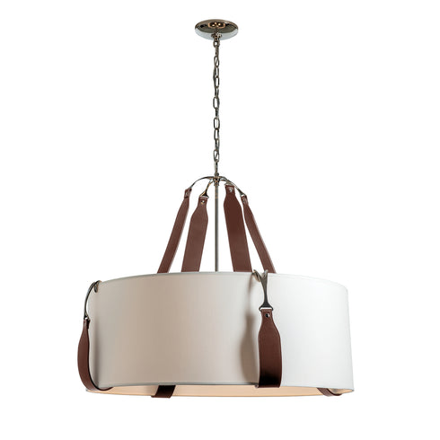 Hubbardton Forge Saratoga Large Pendant Model: 104072-SKT-24-LB-SA2812