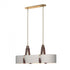 Hubbardton Forge Saratoga Oval Pendant Model: 134070-SKT-STND-24-LC-SF4608