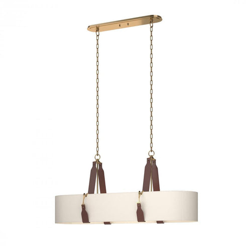 Hubbardton Forge Saratoga Oval Pendant Model: 134070-SKT-STND-24-LC-SF4608