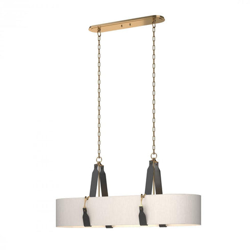 Hubbardton Forge Saratoga Oval Pendant Model: 134070-SKT-STND-24-LK-SA4608