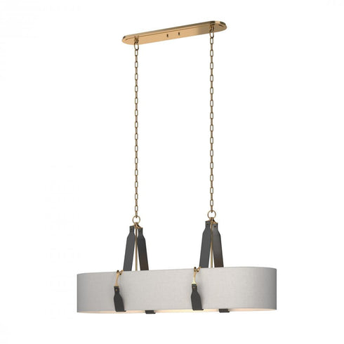 Hubbardton Forge Saratoga Oval Pendant Model: 134070-SKT-STND-24-LK-SA4608