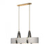 Hubbardton Forge Saratoga Oval Pendant Model: 134070-SKT-STND-24-LK-SA4608