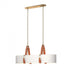 Hubbardton Forge Saratoga Oval Pendant Model: 134070-SKT-STND-24-LK-SA4608