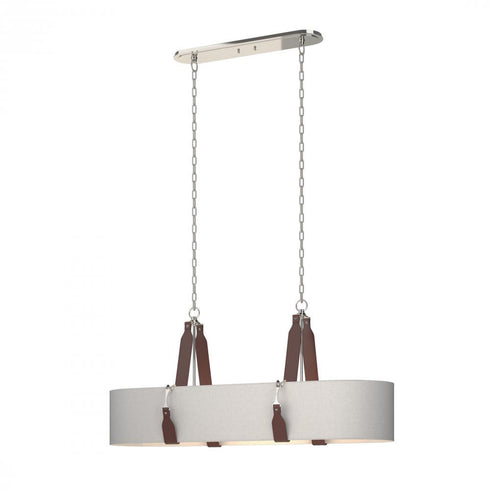 Hubbardton Forge Saratoga Oval Pendant Model: 134070-SKT-STND-24-LK-SA4608