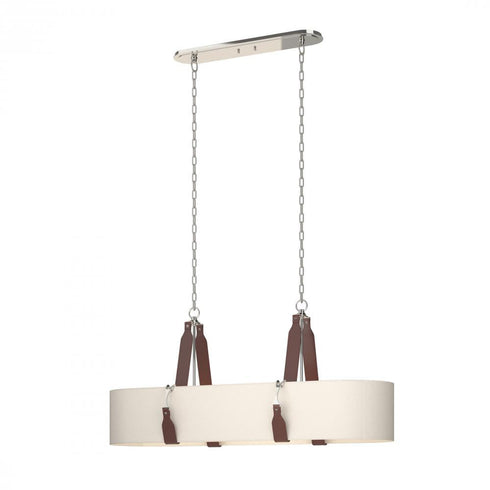 Hubbardton Forge Saratoga Oval Pendant Model: 134070-SKT-STND-24-LK-SA4608