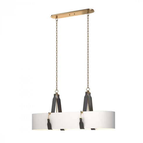 Hubbardton Forge Saratoga Oval Pendant Model: 134070-SKT-STND-27-LK-SA4608
