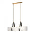 Hubbardton Forge Saratoga Oval Pendant Model: 134070-SKT-STND-27-LK-SA4608