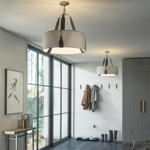 Hubbardton Forge Saratoga Small Pendant Model: 104070-SKT-27-LC-SJ2208