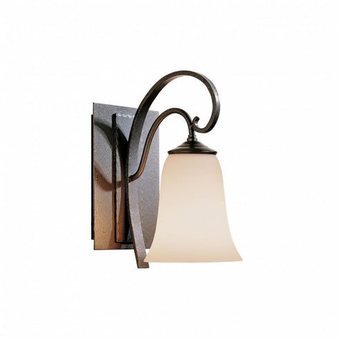 Hubbardton Forge Scroll Sconce in Bronze Finish Model: 204531-SKT-05-GG0035