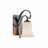 Hubbardton Forge Scroll Sconce in Bronze Finish Model: 204531-SKT-05-GG0035