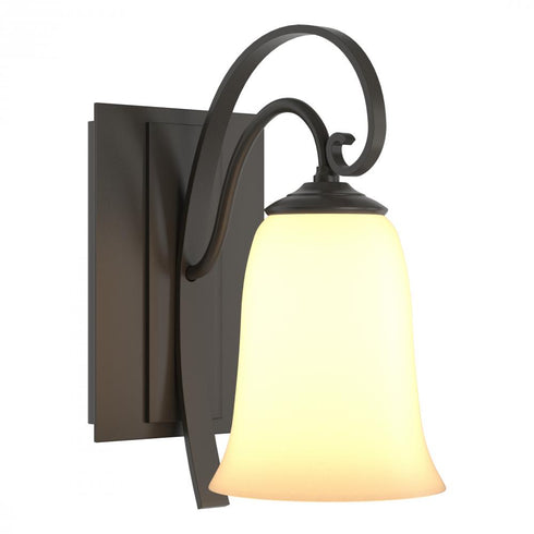 Hubbardton Forge Scroll Sconce in Bronze Finish Model: 204531-SKT-05-GG0035