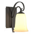 Hubbardton Forge Scroll Sconce in Bronze Finish Model: 204531-SKT-05-GG0035