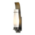 Hubbardton Forge Sea Coast Outdoor Sconce in Coastal Oil Rubbed Bronze Finish Model: 304215-SKT-14-GG0157