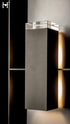 Hubbardton Forge Shadow Box Extra Tall Dark Sky Friendly Outdoor Sconce in Coastal Oil Rubbed Bronze Finish Model: 302668-SKT-14-78-ZM0851