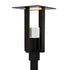 Hubbardton Forge Shadow Box Outdoor Post Light in Coastal Oil Rubbed Bronze Finish Model: 344830-SKT-14-72-ZM0687