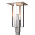 Hubbardton Forge Shadow Box Outdoor Post Light in Coastal Oil Rubbed Bronze Finish Model: 344830-SKT-14-72-ZM0687