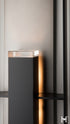 Hubbardton Forge Shadow Box Tall Dark Sky Friendly Outdoor Sconce in Coastal Black Finish Model: 302667-SKT-80-78-ZM0850