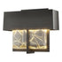 Hubbardton Forge Shard Small LED Outdoor Sconce in Coastal Oil Rubbed Bronze Finish Model: 302515-LED-14-YP0501