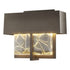 Hubbardton Forge Shard Small LED Outdoor Sconce in Coastal Oil Rubbed Bronze Finish Model: 302515-LED-14-YP0501