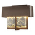 Hubbardton Forge Shard Small LED Outdoor Sconce in Coastal Oil Rubbed Bronze Finish Model: 302515-LED-14-YP0501