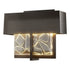 Hubbardton Forge Shard Small LED Outdoor Sconce in Coastal Oil Rubbed Bronze Finish Model: 302515-LED-14-YP0501