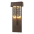 Hubbardton Forge Shard XL Outdoor Sconce in Coastal Oil Rubbed Bronze Finish Model: 302518-LED-14-YP0669