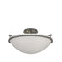Hubbardton Forge Simple Lines Plain Large Semi Flush Model: 124304-SKT-82-GG0053