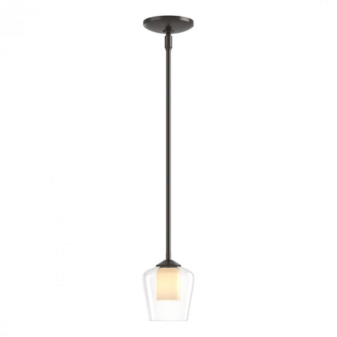 Hubbardton Forge Simple Lines Simple Mini Pendant in Bronze Finish Model: 188600-SKT-MULT-05-ZU0291