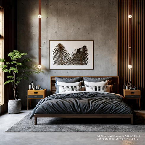Hubbardton Forge SNAPS Small LED Pendant in Modern Brass Finish Model: 401850-LED-STND-86-LC-AR