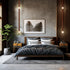 Hubbardton Forge SNAPS Small LED Pendant in Modern Brass Finish Model: 401850-LED-STND-86-LC-AR