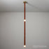 Hubbardton Forge SNAPS Small LED Pendant in Modern Brass Finish Model: 401850-LED-STND-86-LC-AR