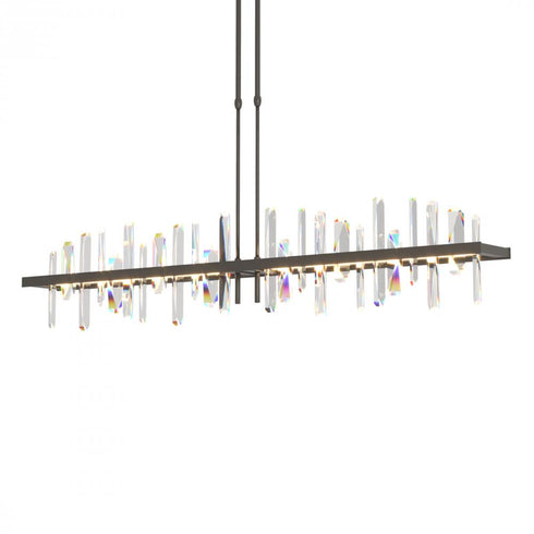 Hubbardton Forge Solitude Large LED Pendant Model: 139738-LED-LONG-86-CR