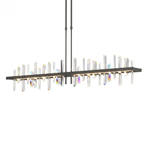 Hubbardton Forge Solitude Large LED Pendant Model: 139738-LED-LONG-86-CR