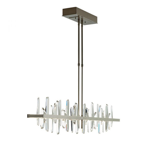 Hubbardton Forge Solitude Large LED Pendant Model: 139738-LED-STND-10-CR