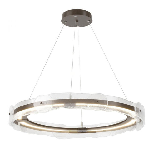 Hubbardton Forge Solstice LED Pendant in Bronze Finish Model: 139780-LED-STND-05-ZM0518