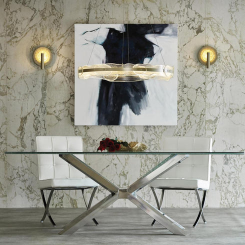 Hubbardton Forge Solstice LED Pendant in Bronze Finish Model: 139780-LED-STND-05-ZM0518