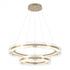 Hubbardton Forge Solstice LED Tiered Pendant in Bronze Finish Model: 139782-LED-STND-05-ZM0598